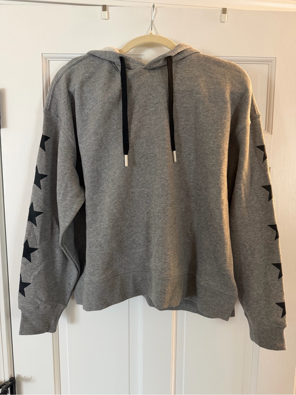 Shiraleah Gray Star Hoodie Sweatshirt size SMALL NWT NEW